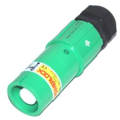 POWERLOCK Kabel-Kupplung 400A, PE-grün, 120mm² 