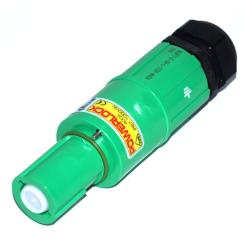 POWERLOCK Kabel-Stecker 400A, PE-grün, 120mm² 
