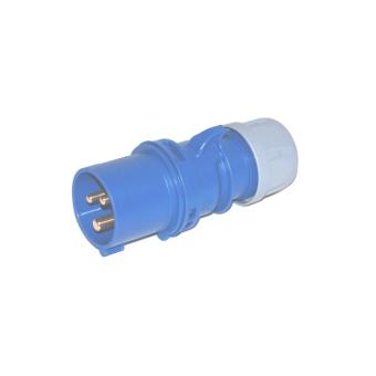 PCE CEE Stecker "SHARK" 16A/230V, blau 