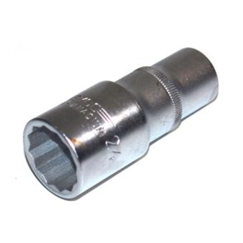 HEYCO Steckschlüsseleinsatz, Sechskant  24mm, für 1/2" Antrieb, extra lang 