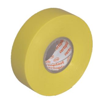 PVC Tape (Isolierband) 19mm x 25m, gelb 