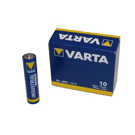 VARTA Alkaline Mignon Batterie 1,5V AAA (4003) 